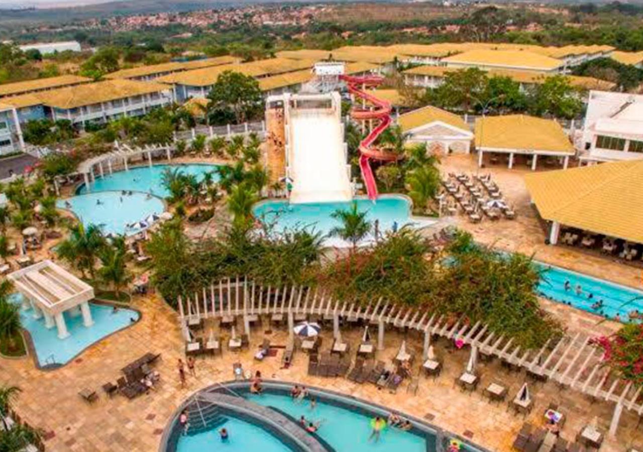 Lacqua Diroma Apartamento Completo Com Fogao, Geladeira, Micro-Ondas, Piscina 24H, Acomoda Ate 5 Pessoas Caldas Novas Kültér fotó